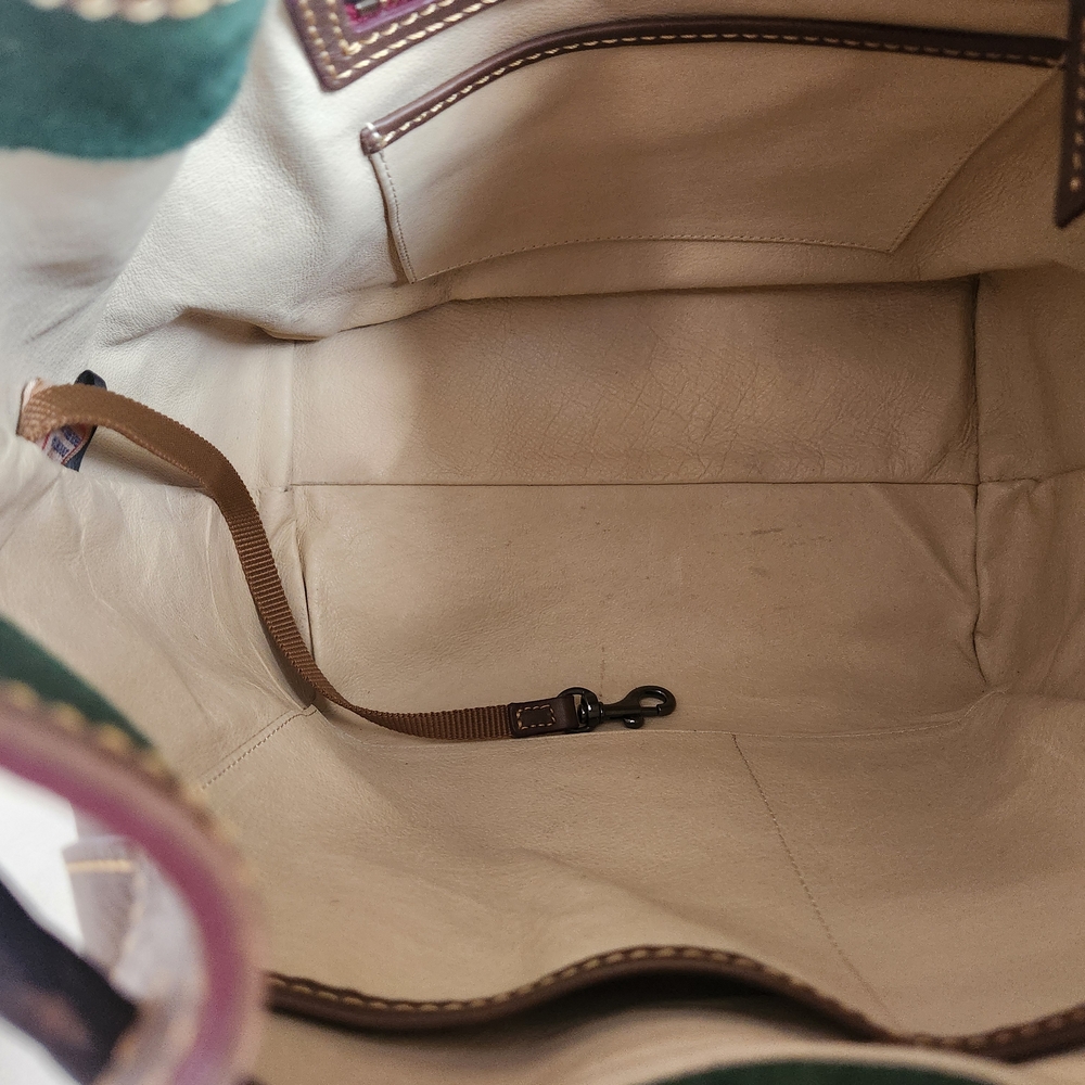 Elephant Dooney & Bourke Florentine Hattie Leather Bucket Bag & New Wallet - Picture 9 of 13